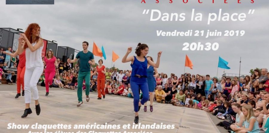 Show des Claquettes à Nantes pour la fête de la musique 2019