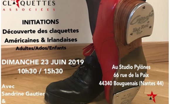Stage initiation Claquettes Américaines & Irlandaises – 23 juin 2019